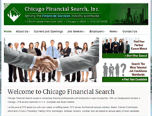 Tablet Screenshot of chicagofinancial.com
